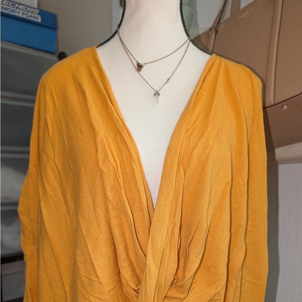 Forever 21 Golden Yellow Top